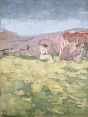 Sur la plage - Édouard Vuillard