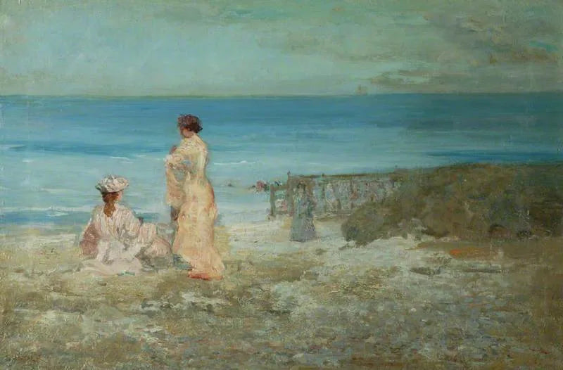 Sur la plage, Swanage - Charles Conder