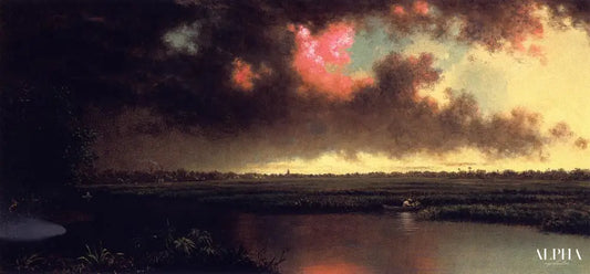 Sur la rivière San Sebastian, Floride - Martin Johnson Heade - Reproductions de tableaux et peintures haut de gamme