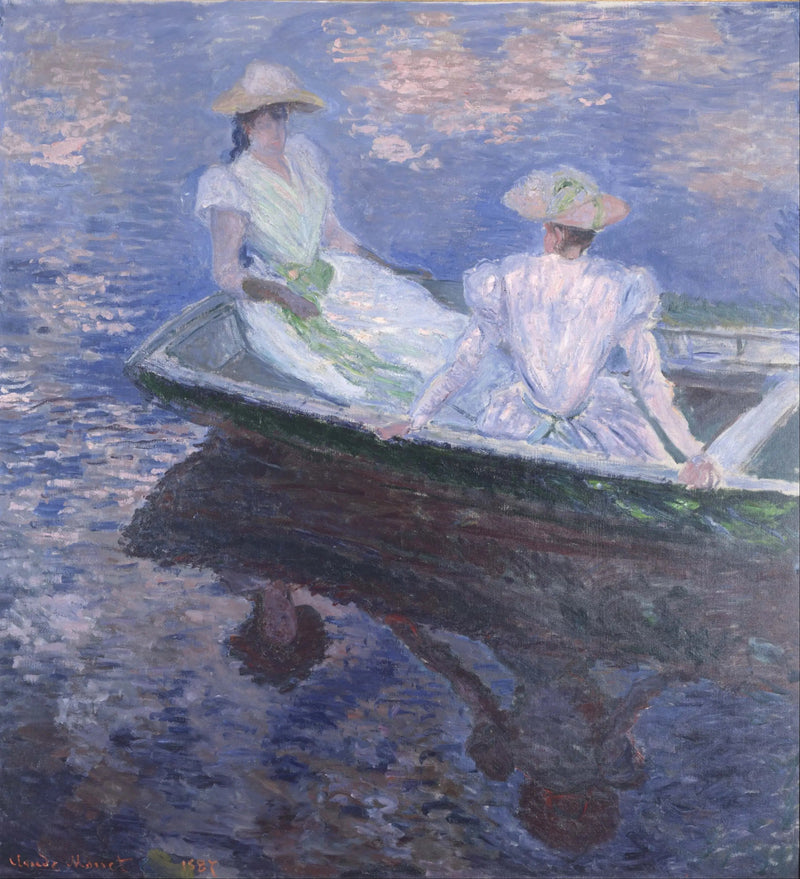 Sur le bateau - Claude Monet