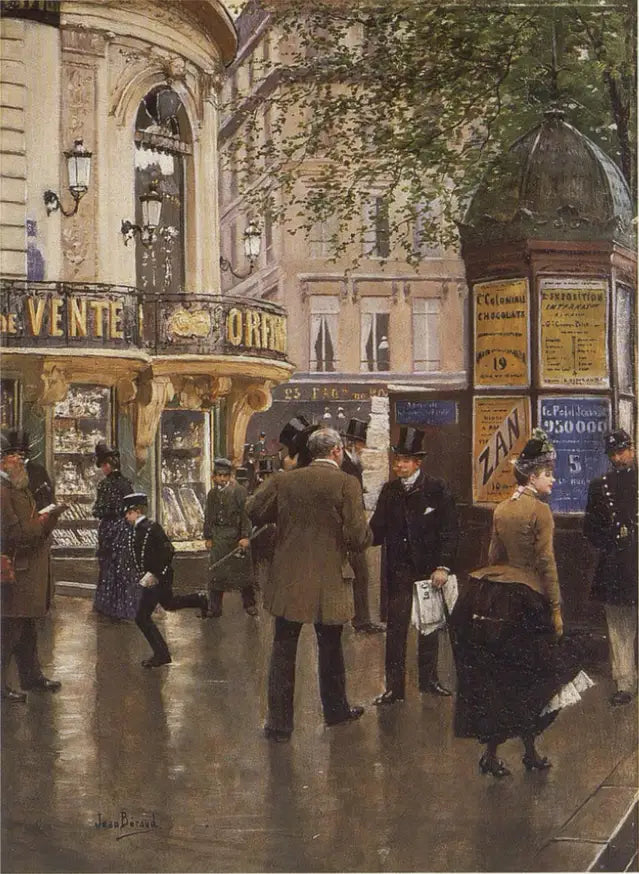 Sur le boulevard - Jean Béraud