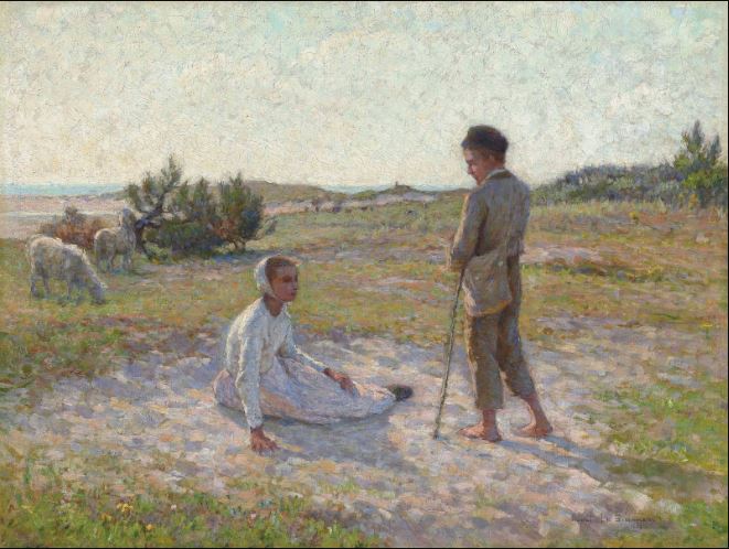 Sur les dunes, Étaples - Henri Le Sidaner