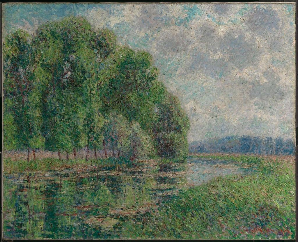 Sur les rives de l'Eure - Gustave Loiseau