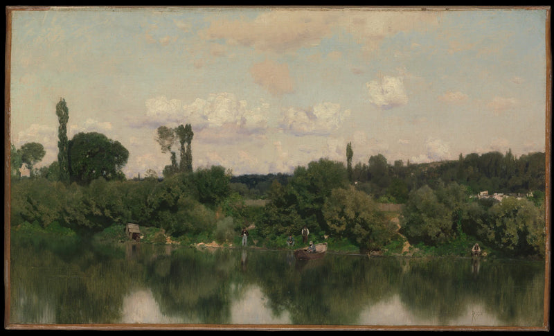 Sur la Seine - Martín Rico y Ortega