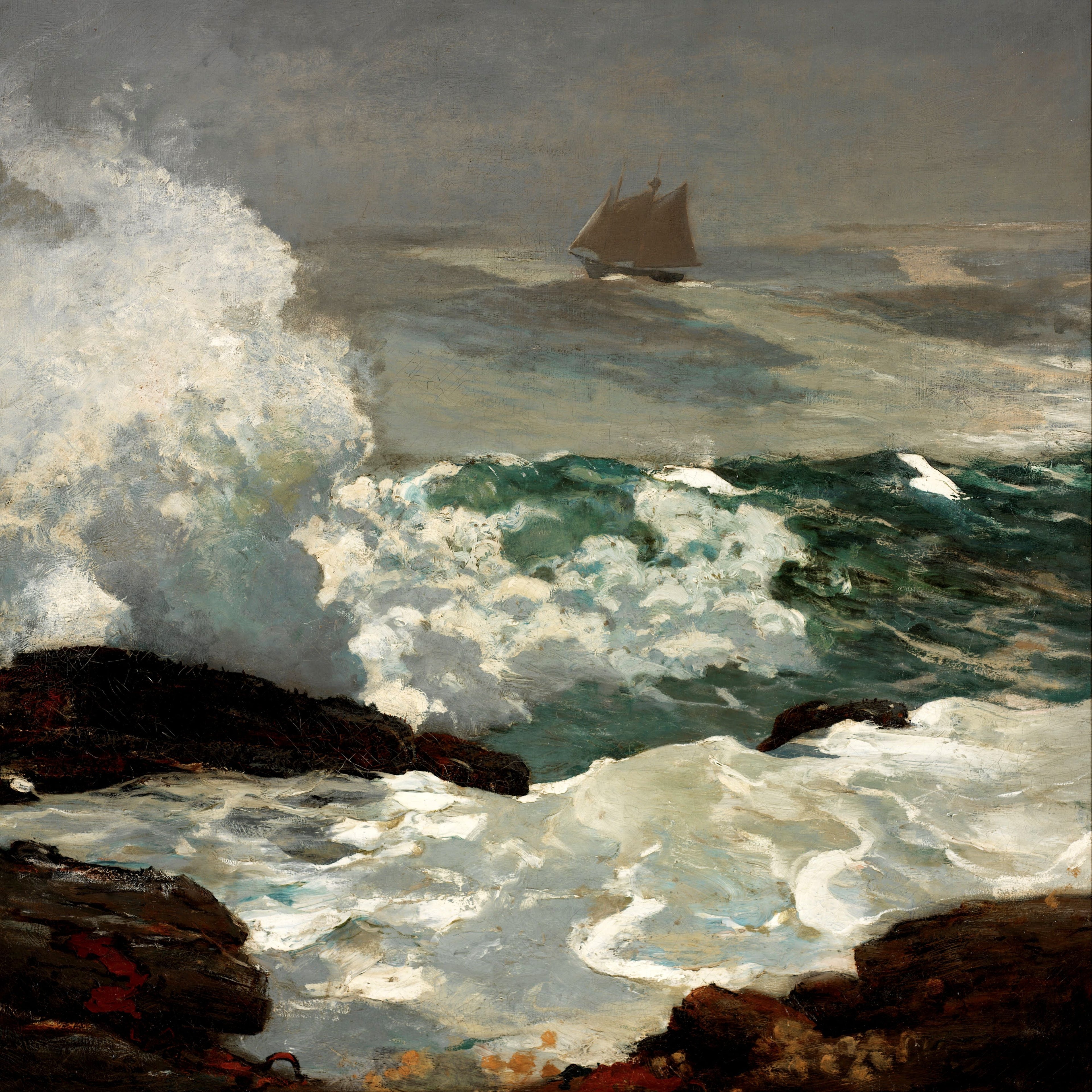 Sur une rive sous le vent - Winslow Homer