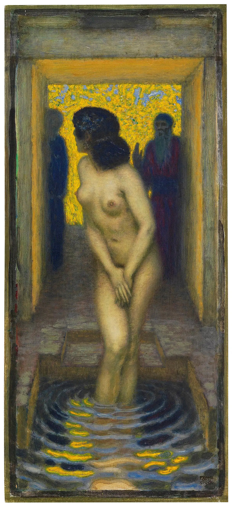 Susanna dans Bade - Franz von Stuck