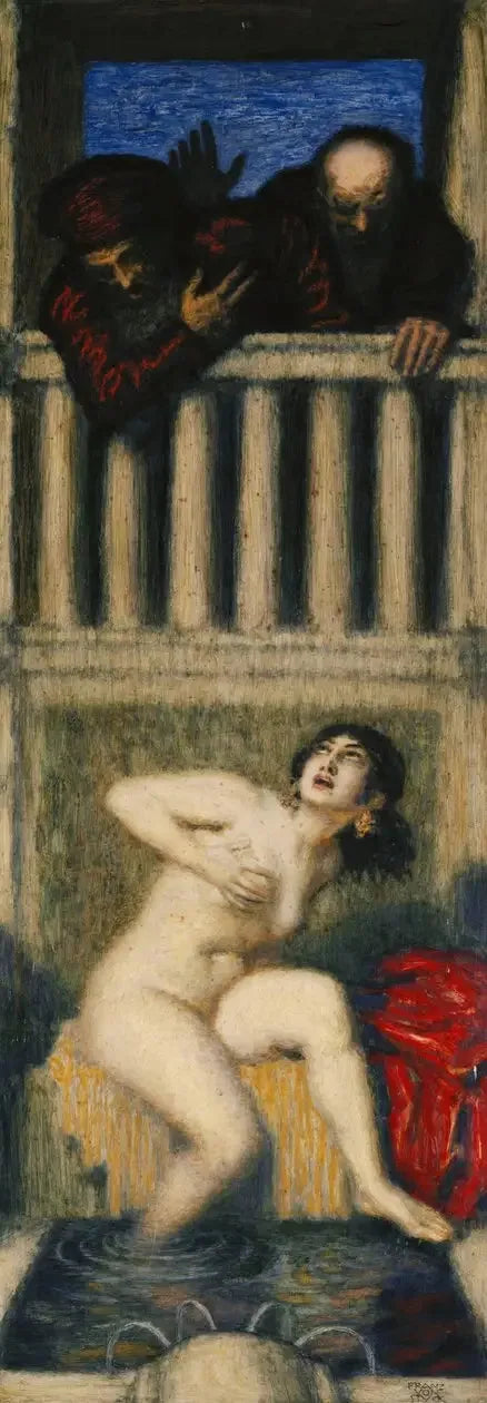 Suzanne et les deux vieillards - Franz von stuck