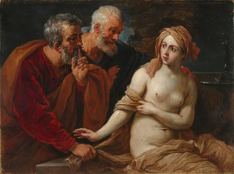 Suzanne et les vieillards (d'après Guido Reni) - David Teniers le Jeune