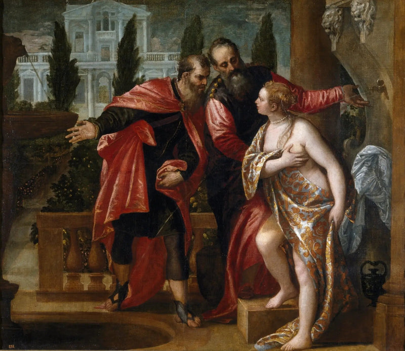 Suzanne et les vieillards - Paul Véronèse