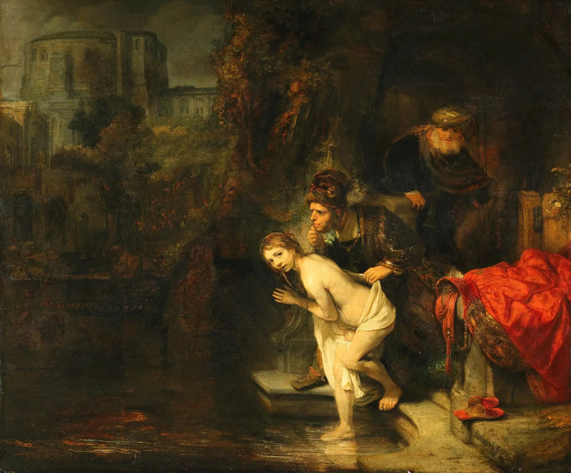 Suzanne et les Vieillards - Rembrandt