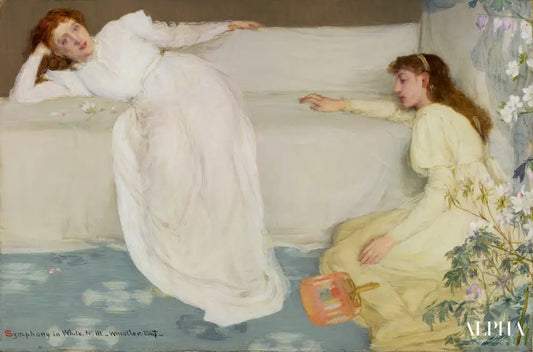 Symphonie en blanc, n° 3 - James Abbott McNeill Whistler - Reproductions de tableaux et peintures haut de gamme