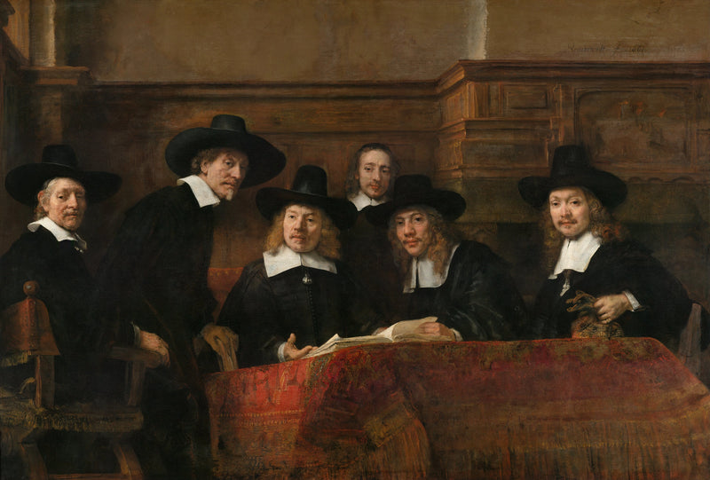 Les Syndics de la guilde des drapiers – Rembrandt