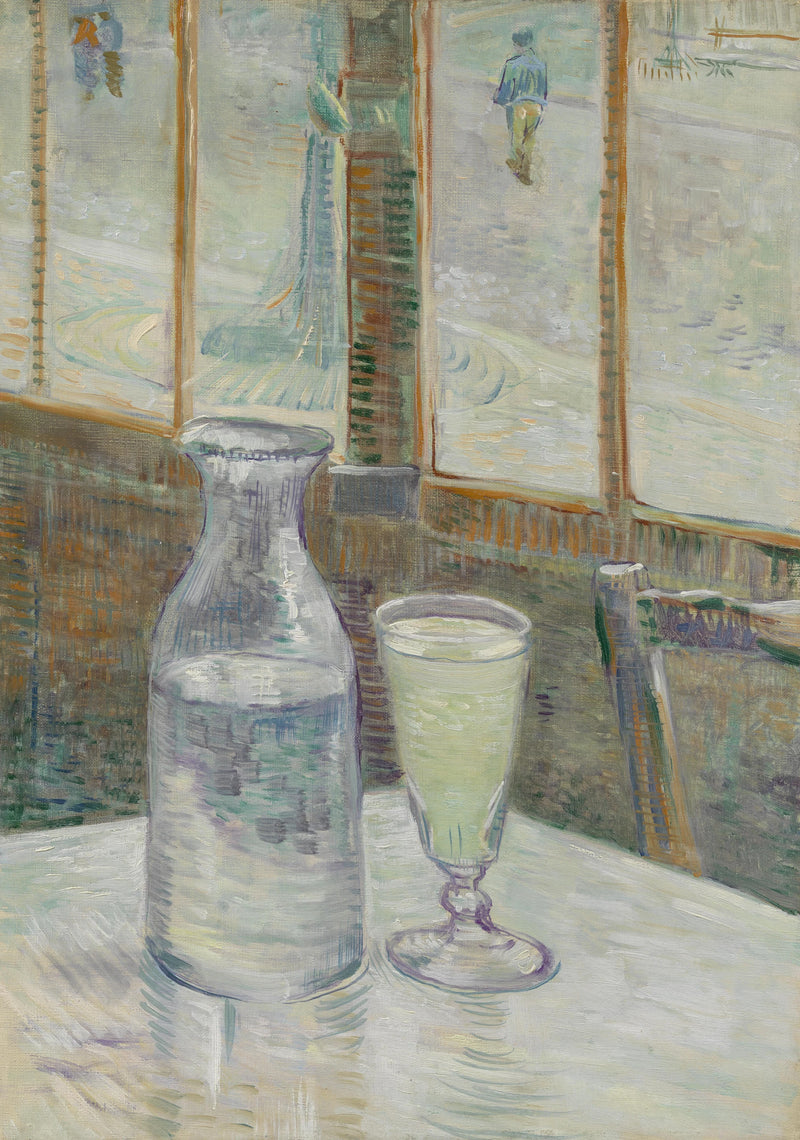 Table de café avec absinthe, F339 – Van Gogh