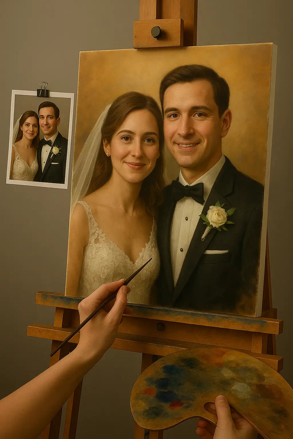 💍 Tableau de Mariage Personnalisable - Alpha Reproduction
