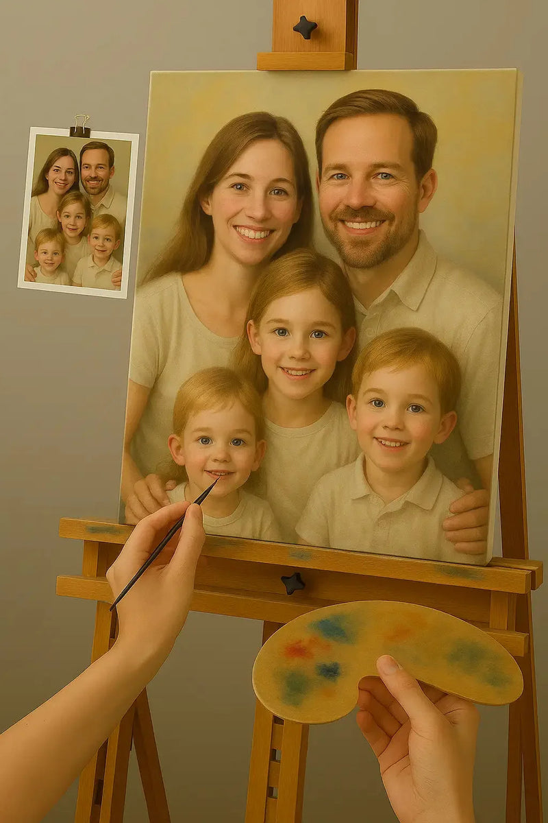 Tableau personnalisé famille