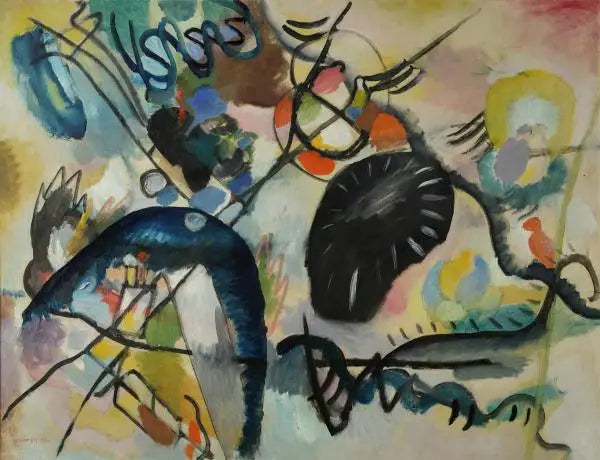 Tache noire 1 - Vassily Kandinsky