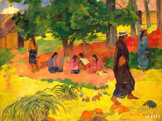 Taperaa Mahana - Paul Gauguin - Reproductions de tableaux et peintures haut de gamme