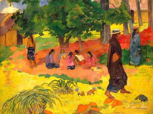 Taperaa Mahana - Paul Gauguin - Reproductions de tableaux et peintures haut de gamme