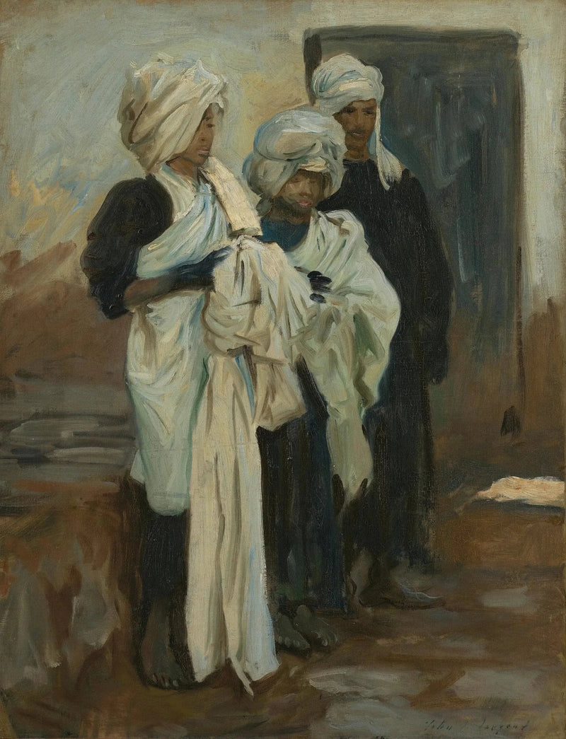 Teinturiers à l'indigo égyptiens - John Singer Sargent