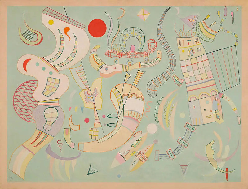 Tensions Claires - Vassily Kandinsky