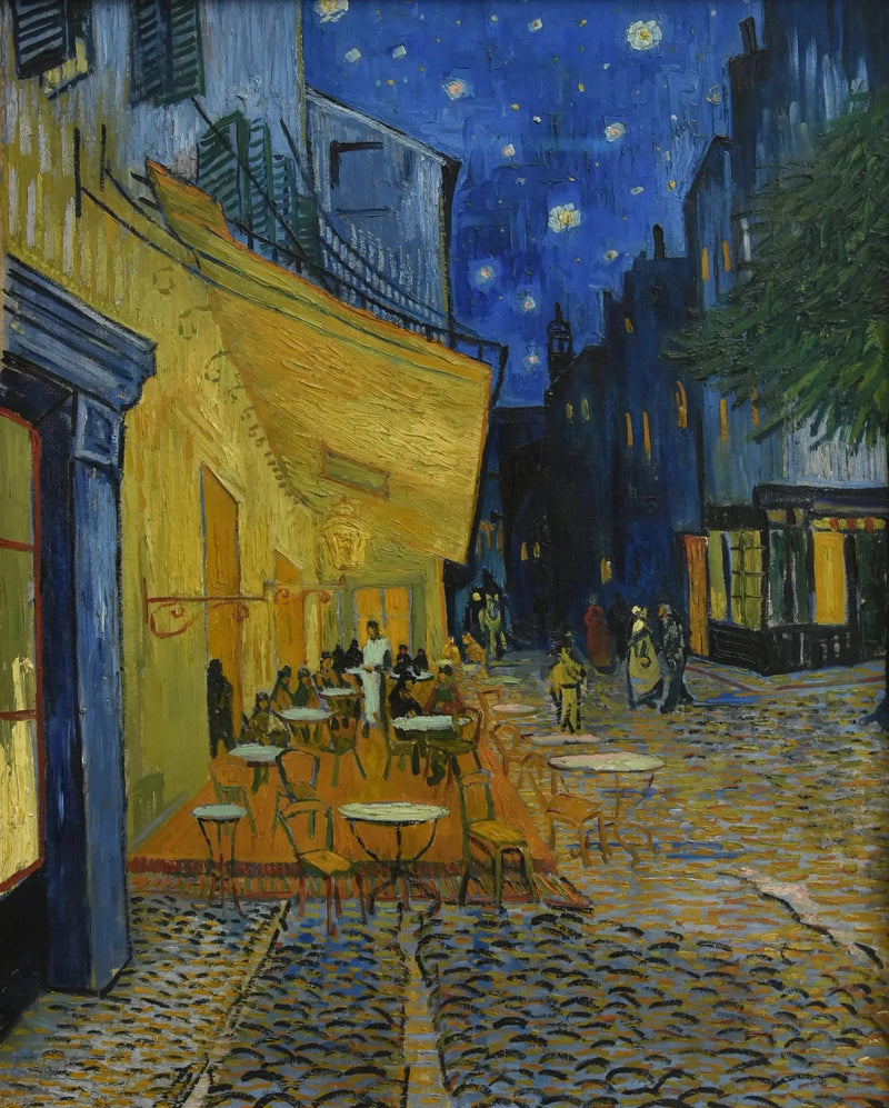 Terrasse du café le soir, F467 – Vincent van Gogh