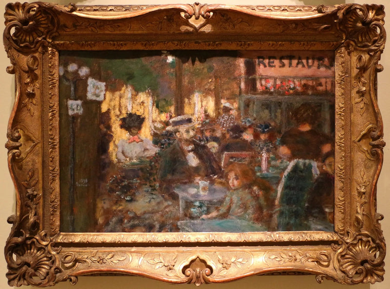 Terrasse de café - Pierre Bonnard
