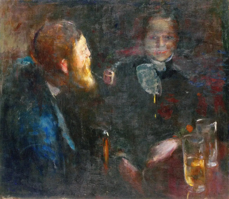 Tête-à-tête - Edvard Munch