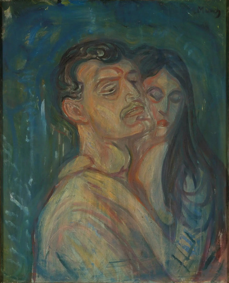 Tête contre tête - Edvard Munch