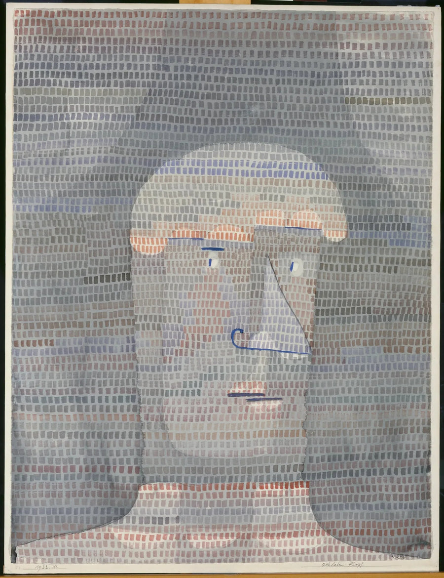 Tête d'athlète - Paul Klee