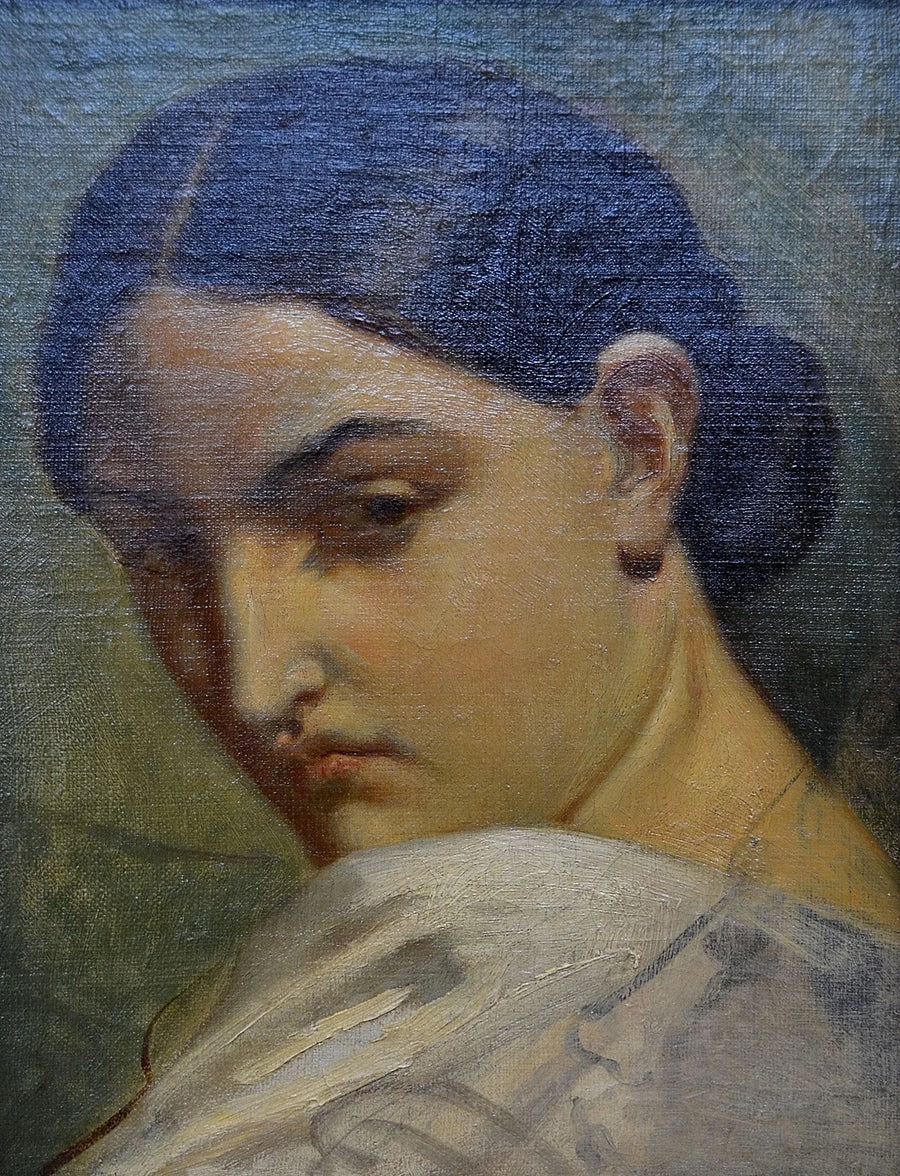 Tête d'Italienne - Théodore Chassériau