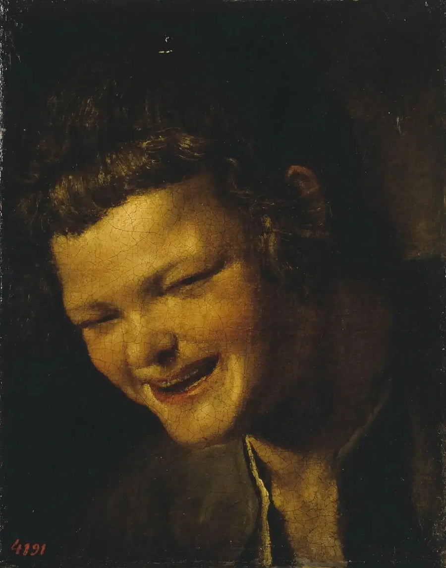 Tête d'un garçon qui rit - Diego Velázquez