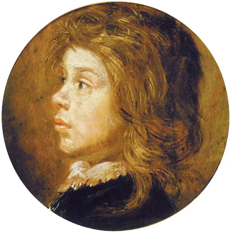 Tête d'un garçon tournée vers la gauche - Frans Hals