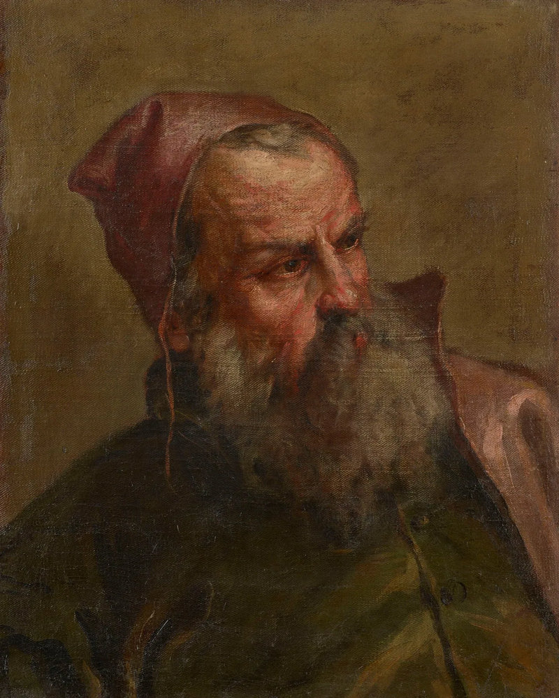 Tête d'un vieil homme (un publicain ?) - Sebastiano Ricci