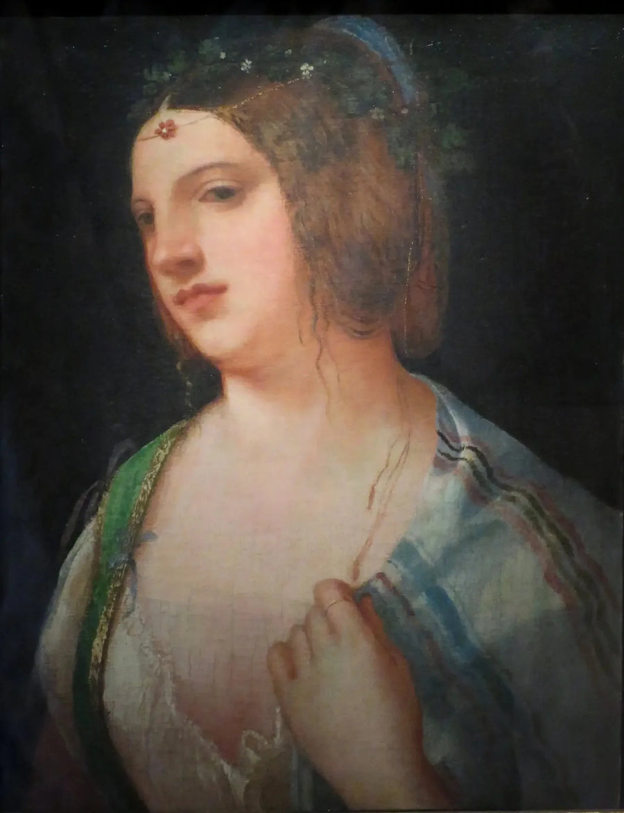 Tête d'une jeune fille vénitienne - Giorgione