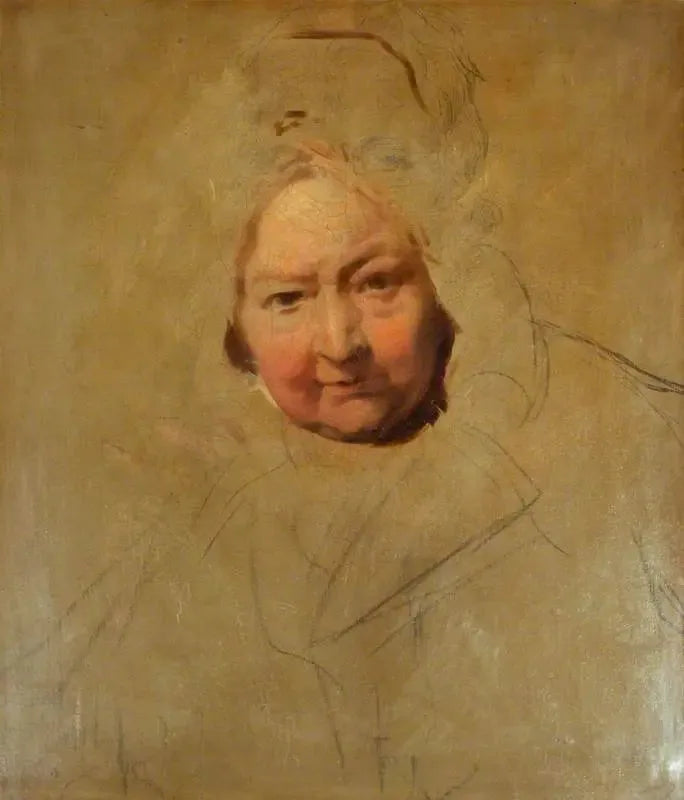 Tête d'une vieille dame - Thomas Lawrence