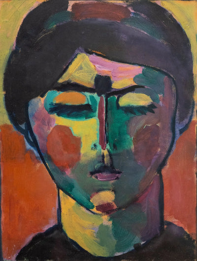 Tête de femme - Alexej von Jawlensky - Alpha Reproduction