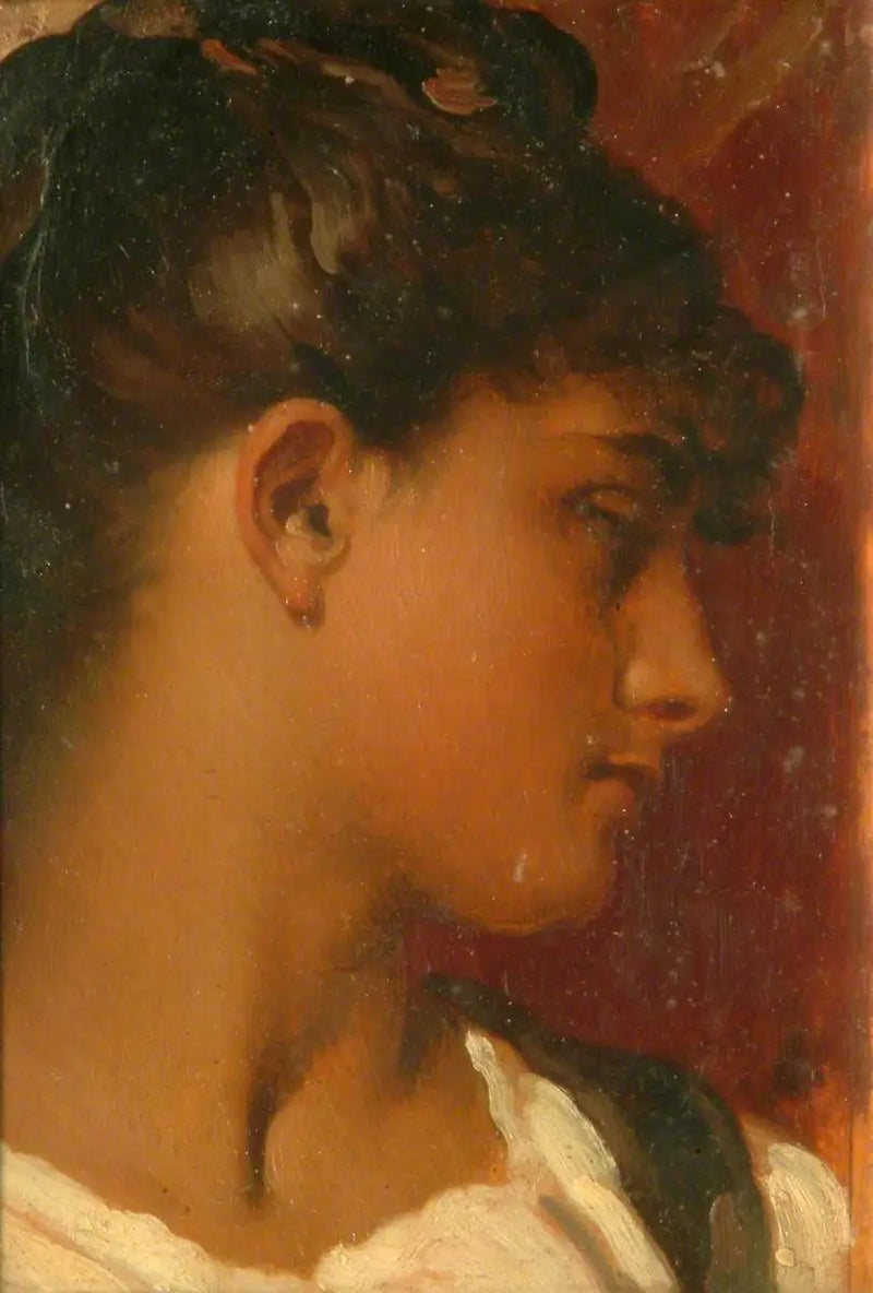 Tête de femme - Frederic Leighton