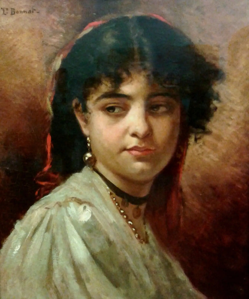 Tête de femme - Léon Bonnat