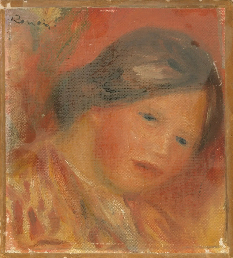 Tête de femme - Pierre-Auguste Renoir