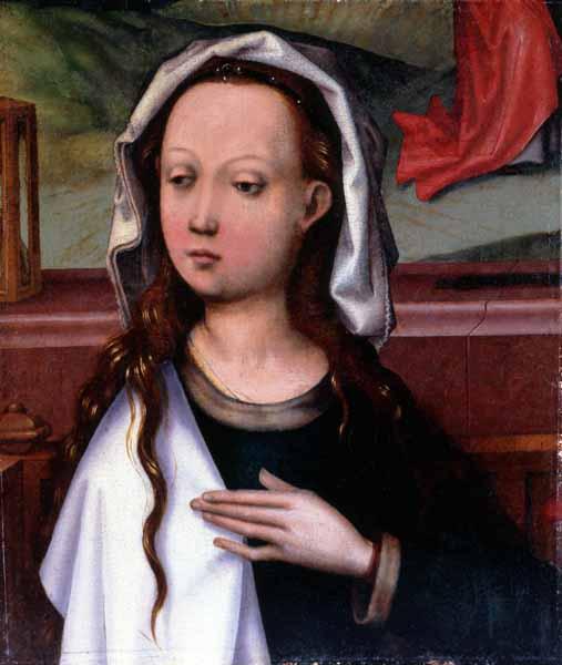 Tête de la Vierge - Hans Holbein the Elder