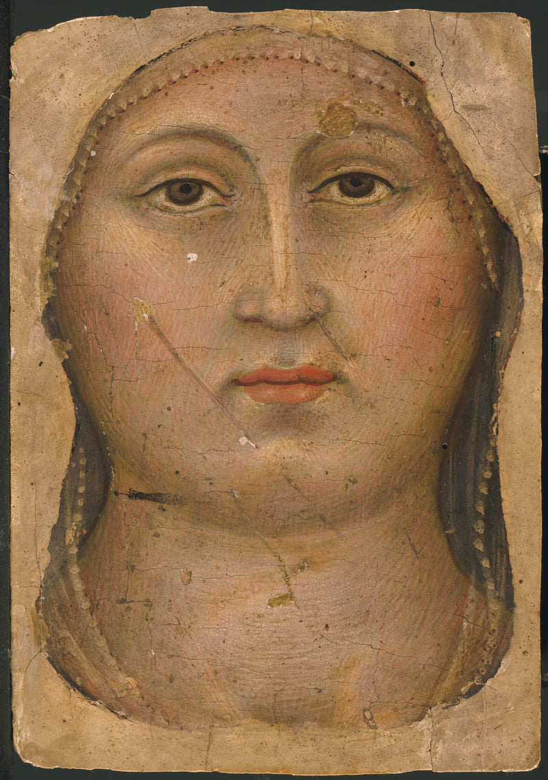 Tête de la Vierge - Taddeo di Bartolo