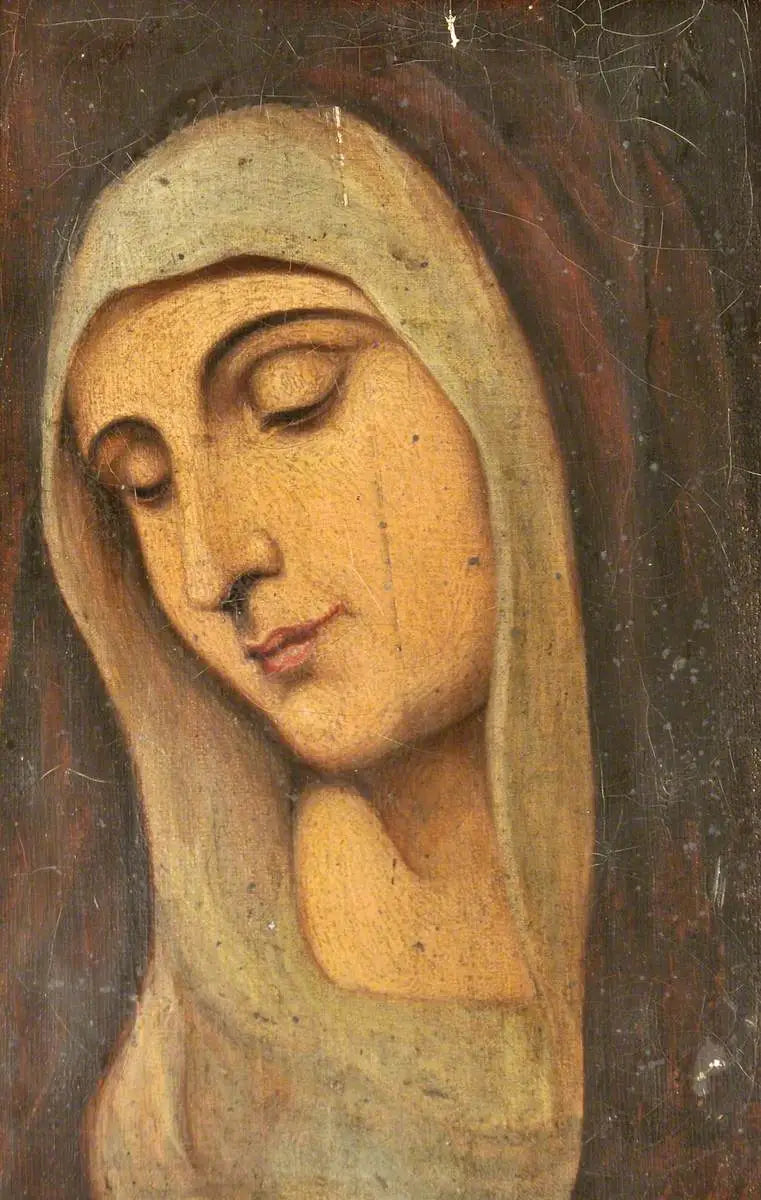 Tête de Sainte Anne - Bartolomé Esteban Murillo - Alpha Reproduction