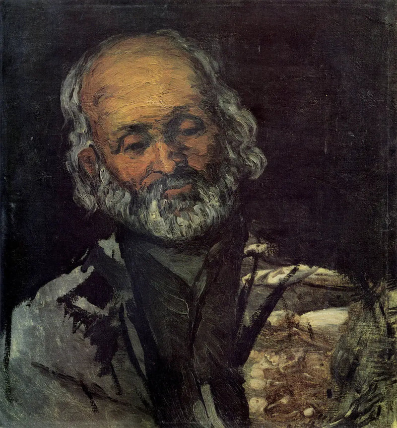 Tête de vieillard - Paul Cézanne