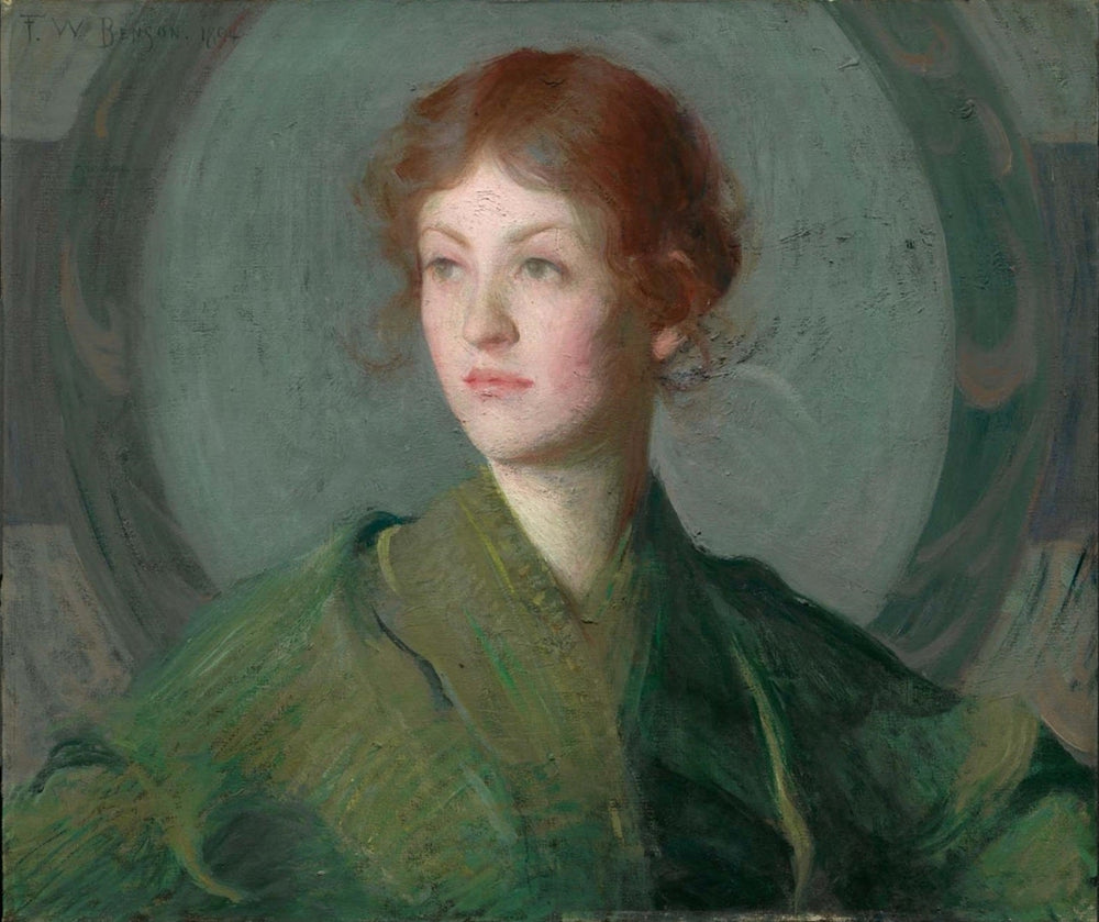 Tête décorative - Frank Weston Benson - Alpha Reproduction