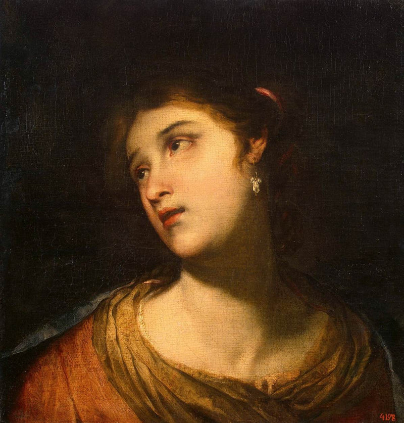 Tête d'une femme - Juan de Valdés Leal