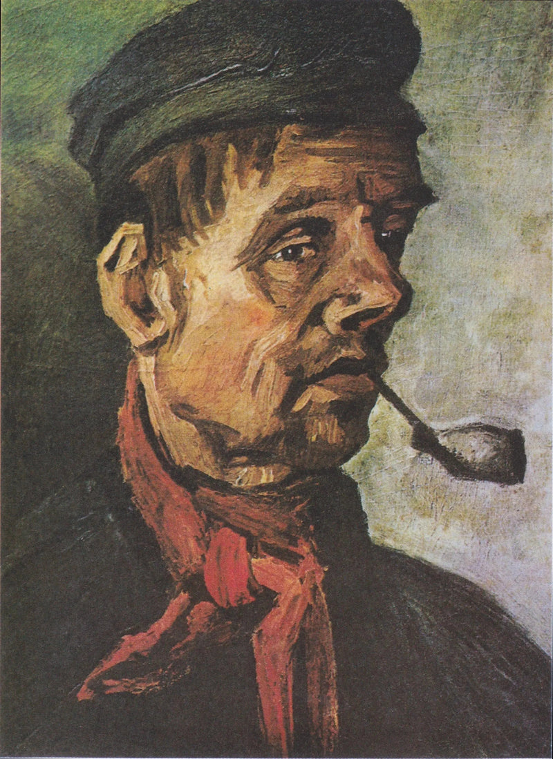 Tête d’homme à la pipe, F169 – Van Gogh