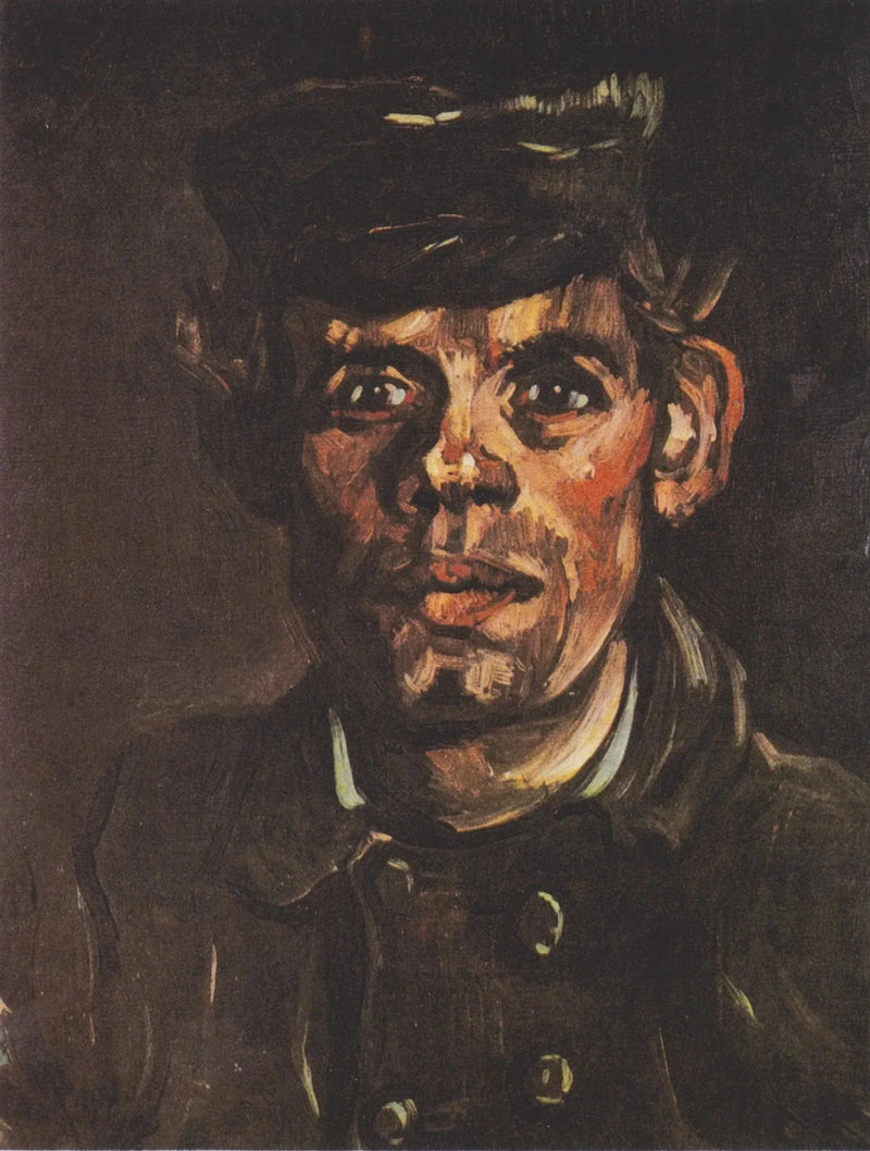 Tête d’un jeune paysan à la casquette, F163 – Van Gogh