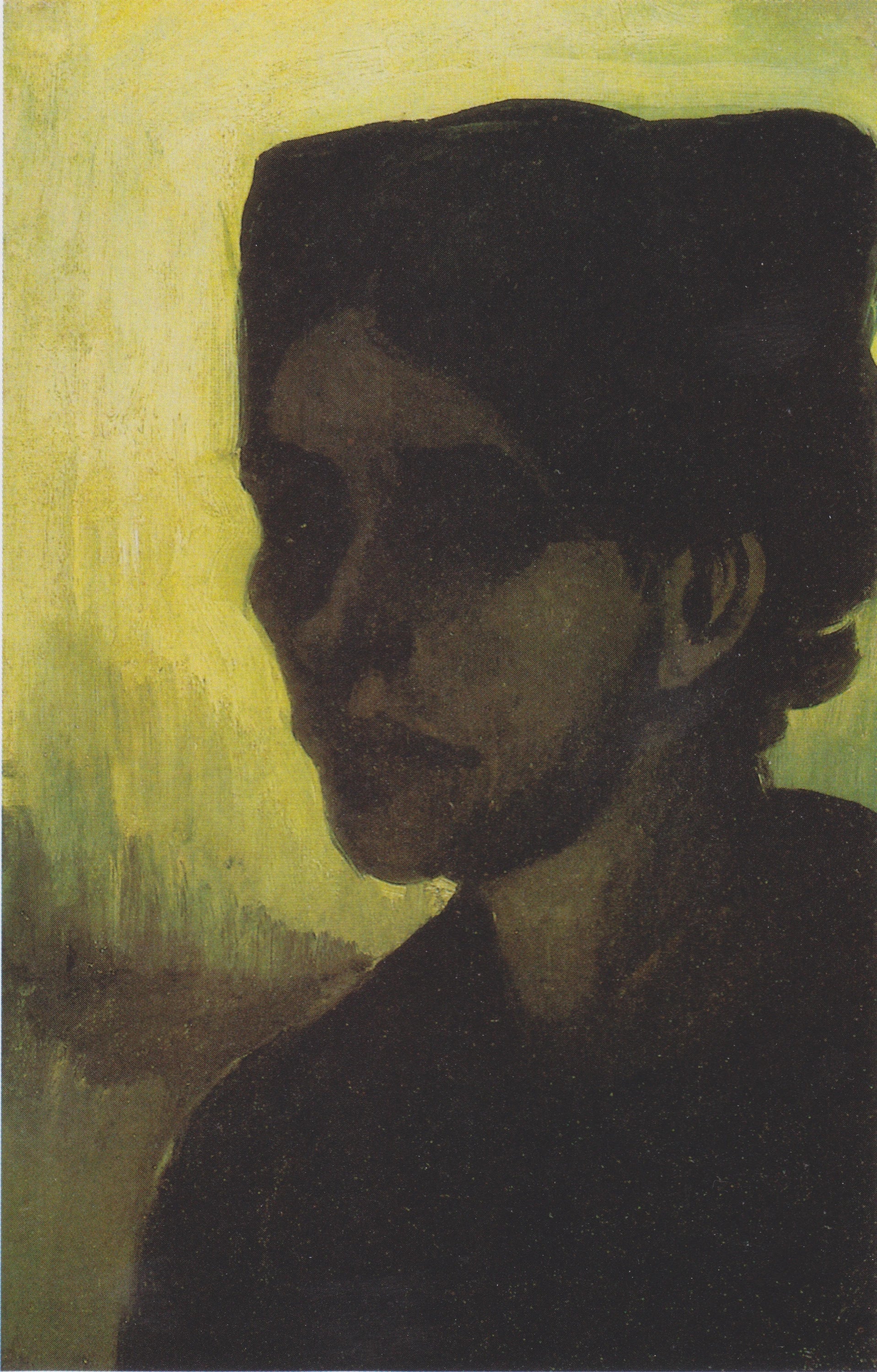 Tête de jeune paysanne au bonnet sombre F150 JH650 — Vincent van Gogh