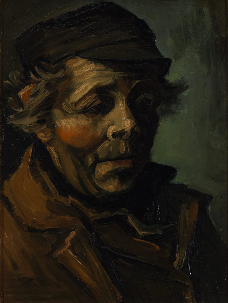 Tête de paysan à la casquette, F160a – Van Gogh
