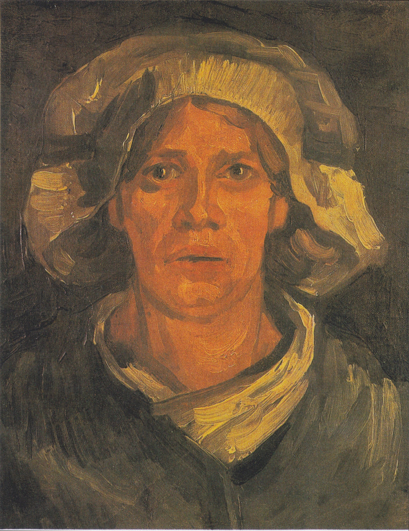 Tête de paysanne au bonnet blanc, F81 – Van Gogh